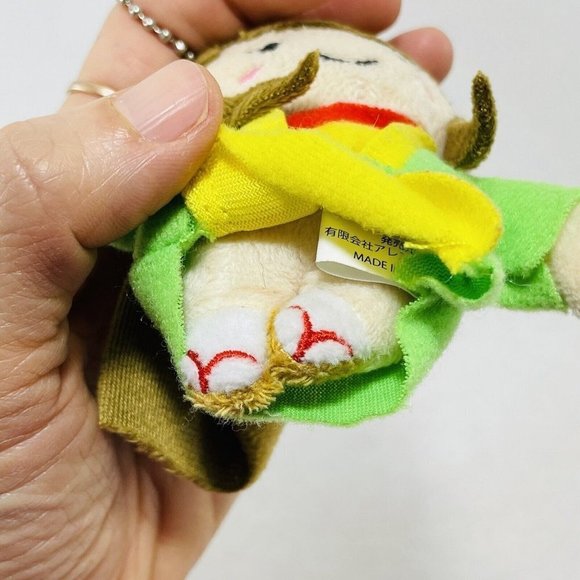 Once Upon Time Eiyuu Folktale Hero Plush Keyring Chain Girl Kimono Samurai Japan - Picture 3 of 9